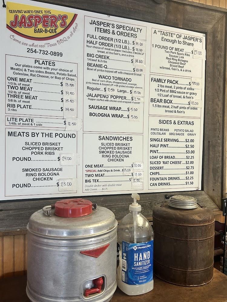 Jasper's BBQ Waco